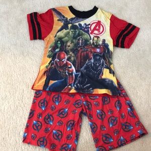 Boys Avengers PJ set